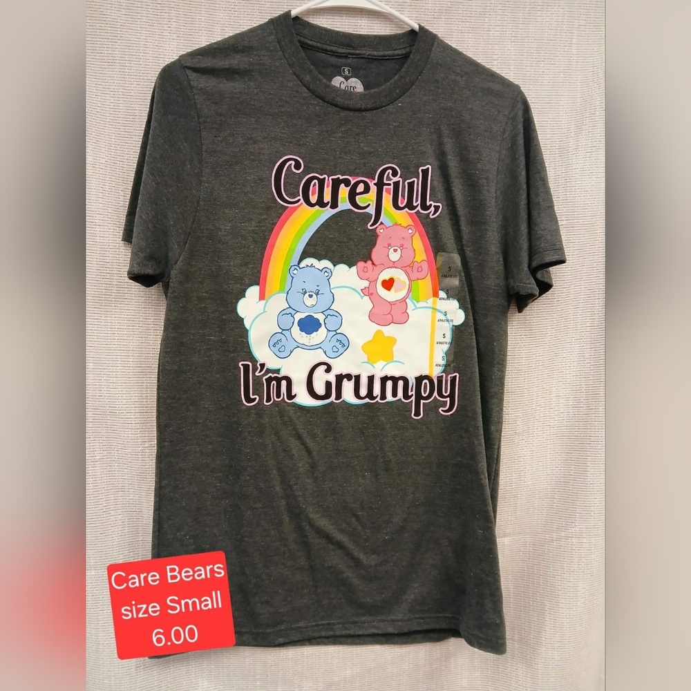 Care Bears grafic tee shirt womens unisex size small